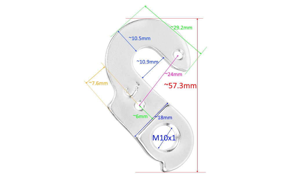 Frame dropout / hanger GW-5Q - 4