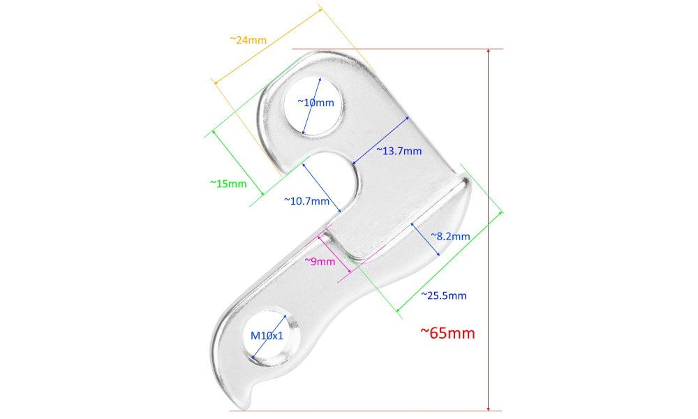 Frame dropout / hanger GW-5R - 4