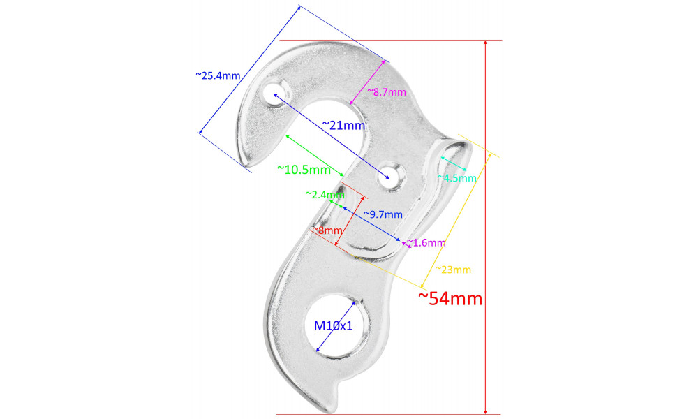 Frame dropout / hanger GW-5S - 4