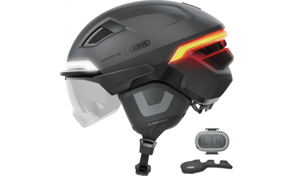 Helmet Abus HYP-E BL.ACE volcano titan - 1