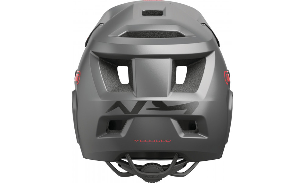 Helmet Abus YouDrop FF Ti silver - 3