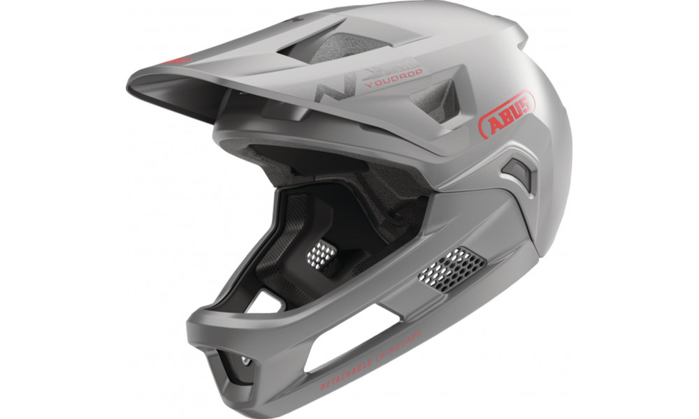 Helmet Abus YouDrop FF Ti silver - 5