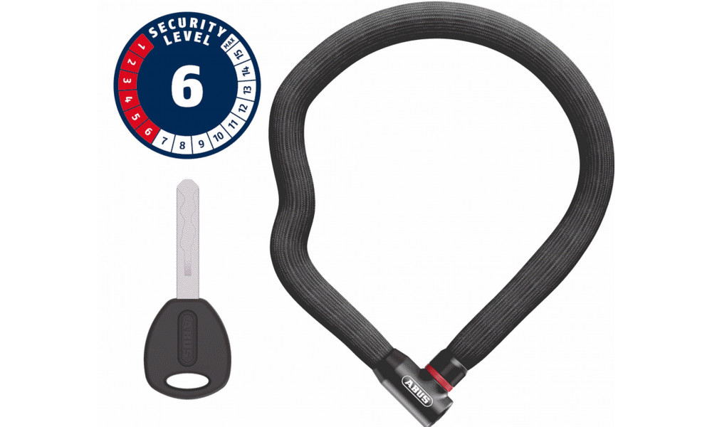 Замок Abus Goose 4204K/85 black 