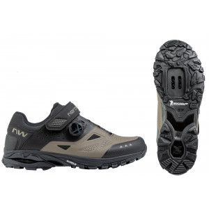 Cycling shoes Northwave Spider Plus 3 MTB AM sand-black