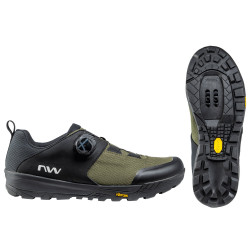 Cycling shoes Northwave Rockit Plus MTB AM green forest-black