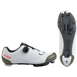 Cycling shoes Northwave Razer MTB XC light grey-green forest