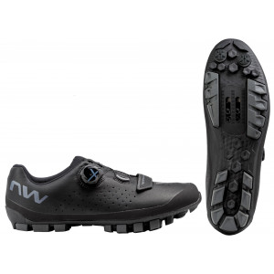 Велосипедная обувь Northwave Hammer Plus Wide MTB XC black-dark grey
