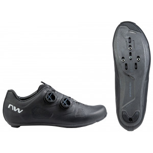Велосипедная обувь Northwave Revolution Road black-white Велосипедная обувь Northwave Revolution Road black-white