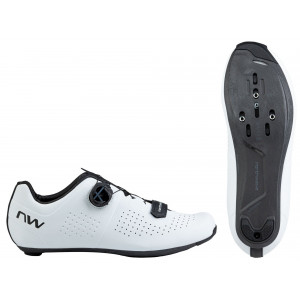Велосипедная обувь Northwave Storm Carbon Road white-black