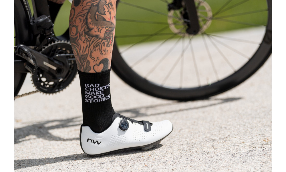 Велосипедная обувь Northwave Storm Carbon Road white-black - 3