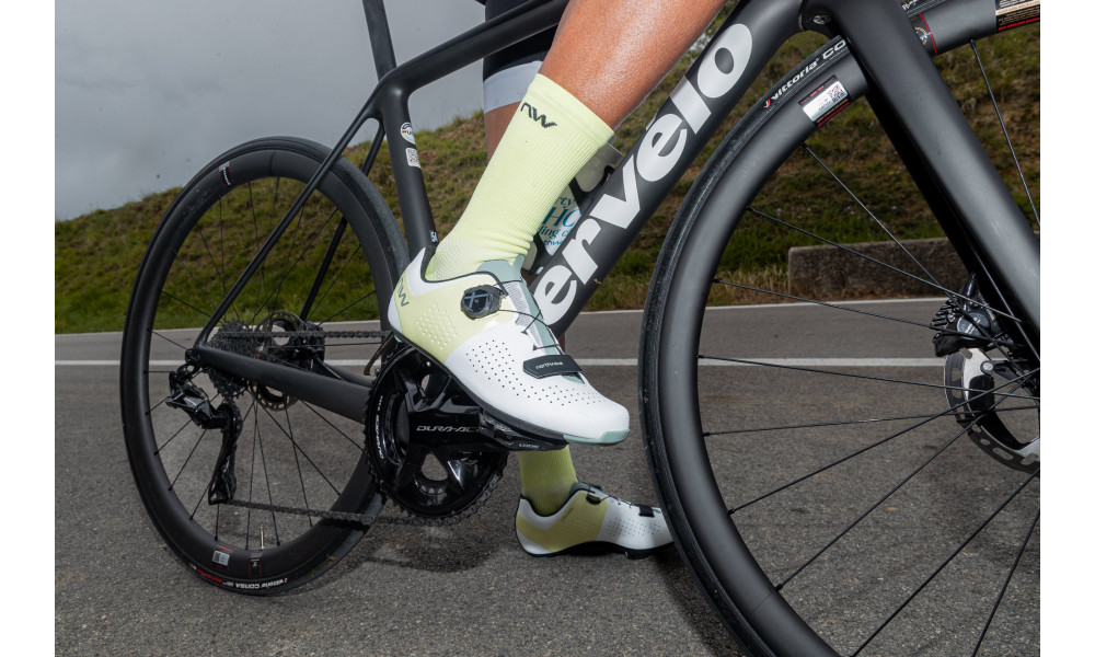 Велосипедная обувь Northwave Storm Carbon Road white-matcha - 6