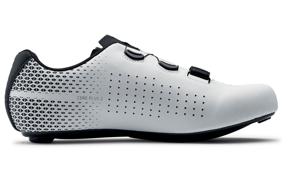 Велосипедная обувь Northwave Core Plus 2 Road white-black - 9