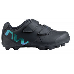 Cycling shoes Northwave Hammer Junior MTB XC black-iridescent Cycling shoes Northwave Hammer Junior MTB XC black-iridescent