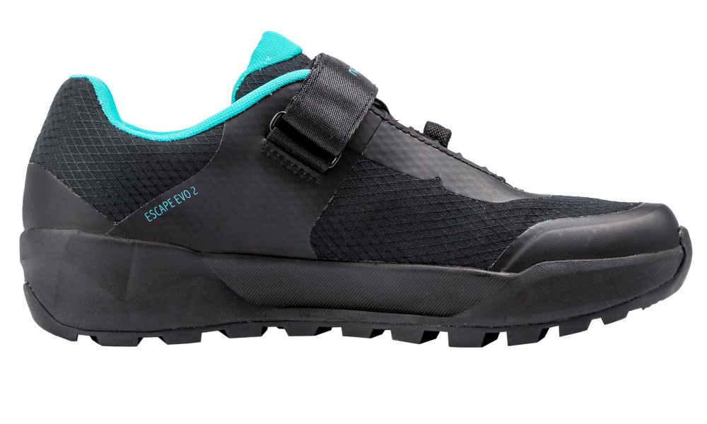 Велосипедная обувь Northwave Escape Evo 2 WMN MTB AM black-turquoise - 3