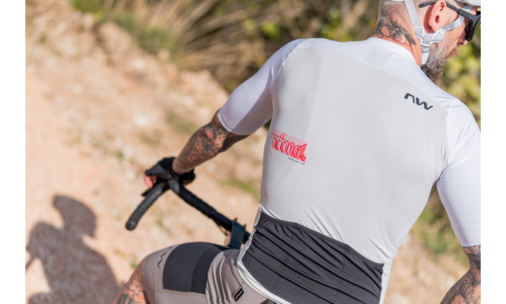 Веломайка Northwave Essence EVO S/S light grey-white - 3