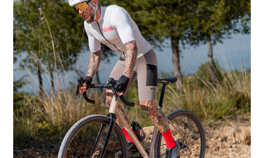 Jersey Northwave Essence EVO S/S light grey-white - 6