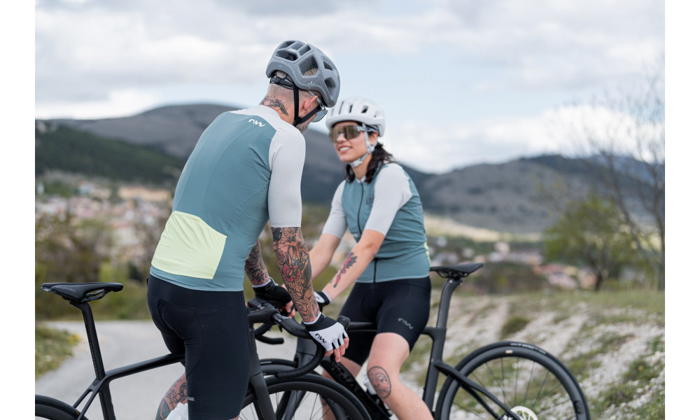 Jersey Northwave Essence EVO S/S sage-light grey - 3