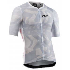 Веломайка Northwave Blade Air S/S light grey-radiant red