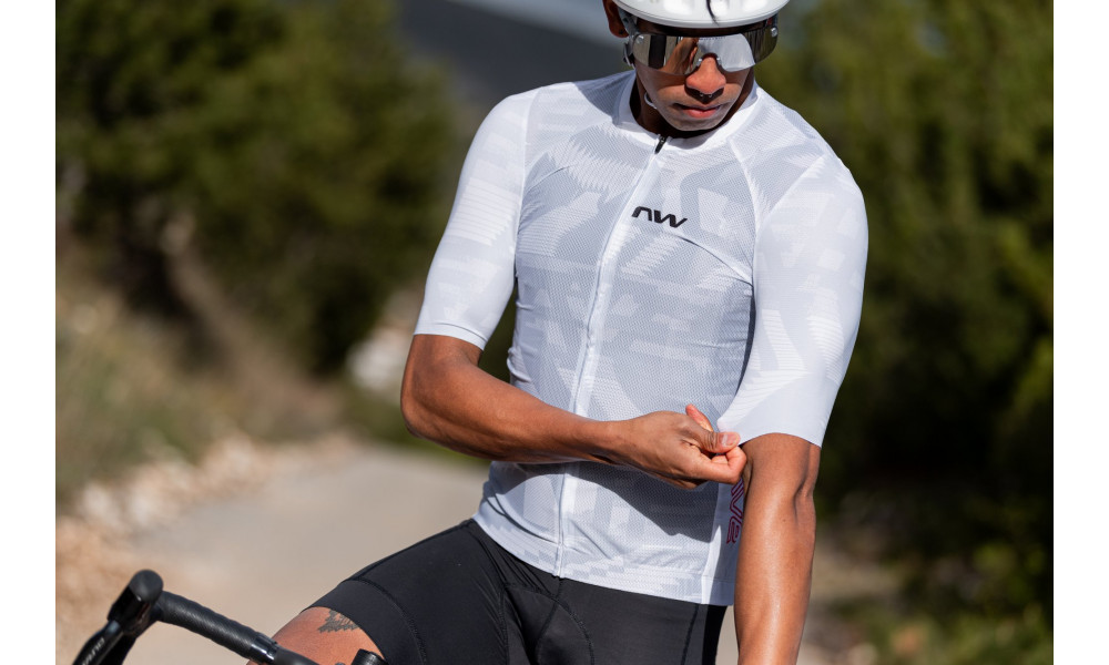 Jersey Northwave Force Full Zip S/S black - 2