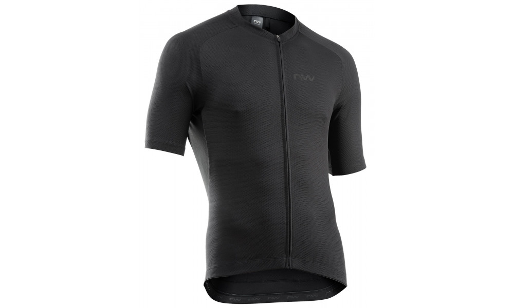 Jersey Northwave Force Full Zip S/S black - 1