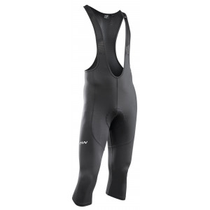 Велоштаны с лямками Northwave Active 3/4 black