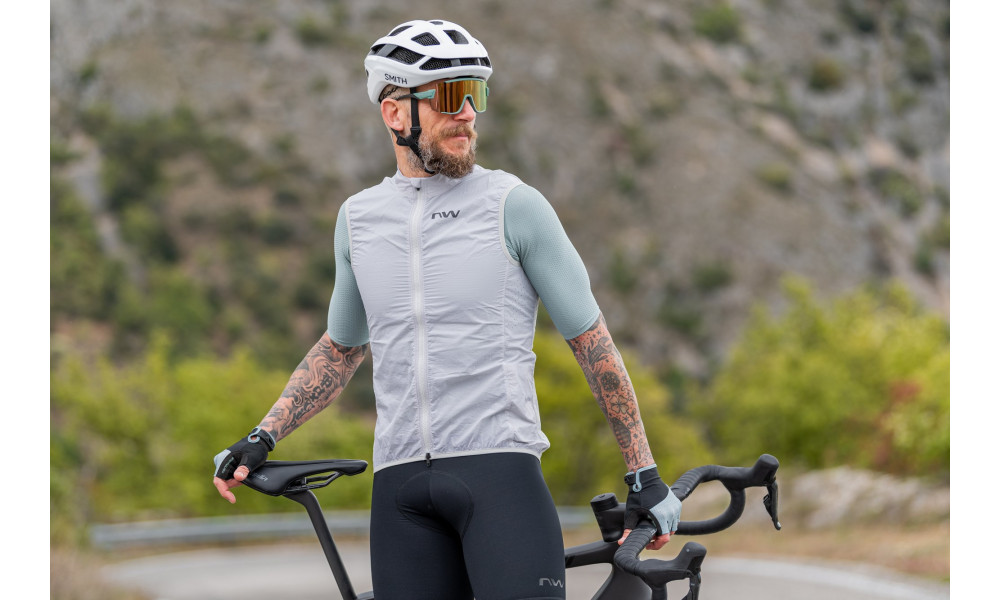 Веложилет Northwave Extreme Light light grey - 6