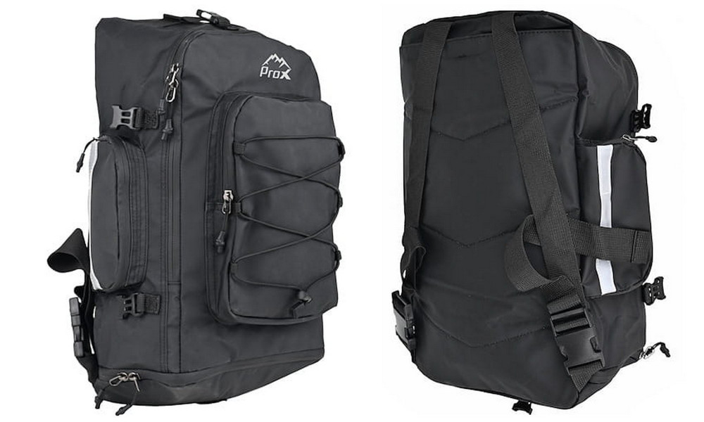 Carrier bag ProX Montana 728 17L+31L black - 3