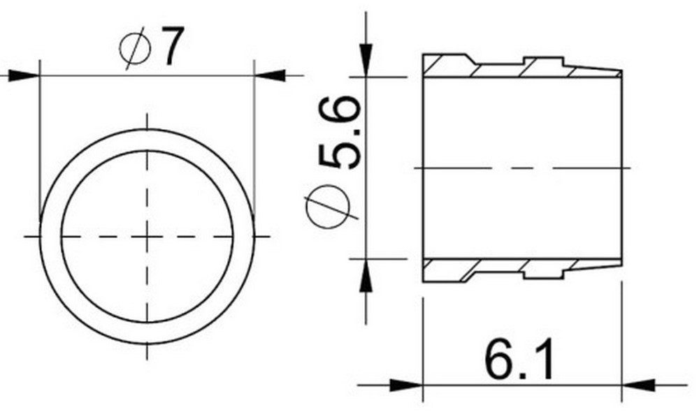 ?????????????? ???????? ?????? ????????? ??????? ProX 5.5mm for Tektro (50pcs.) - 3