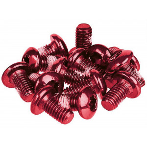 Disc rotor fixing bolts Prox red M5x10mm (12pcs.)