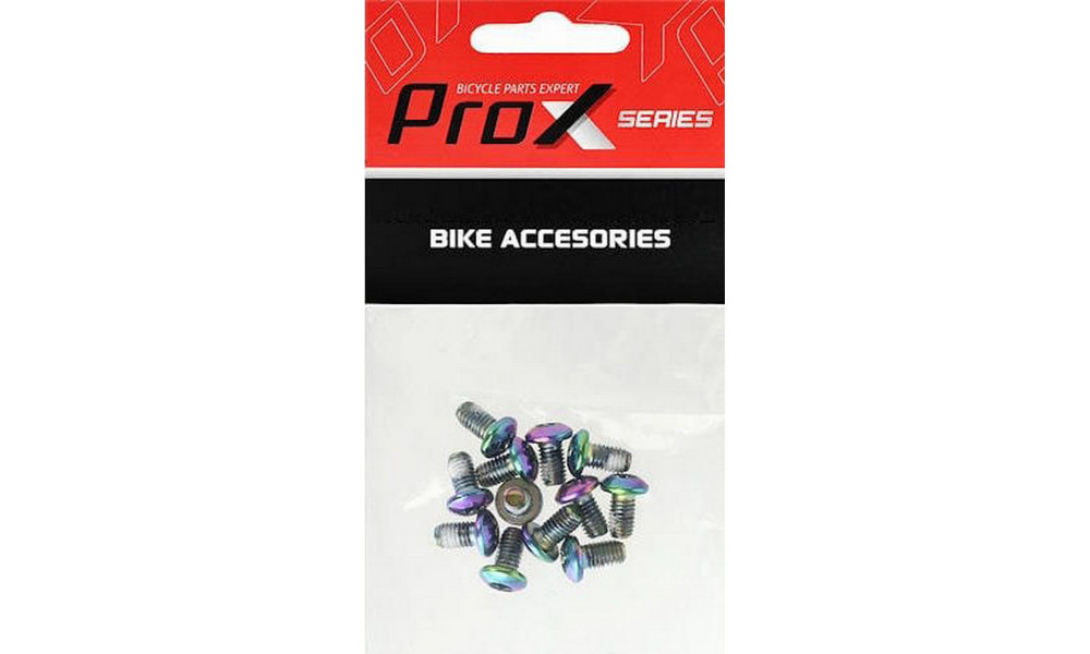 Disc rotor fixing bolts Prox rainbow M5x10mm (12pcs.) - 2