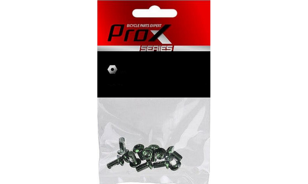 Disc rotor fixing bolts Prox green (12pcs.) - 2