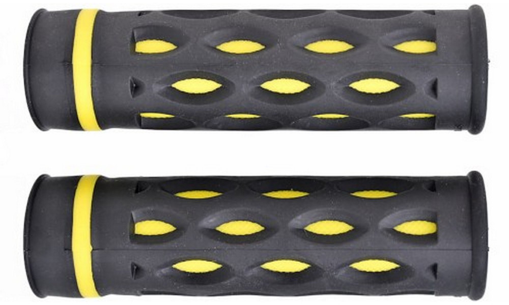 Ручки руля ProX GP-48B 115mm yellow-black - 1