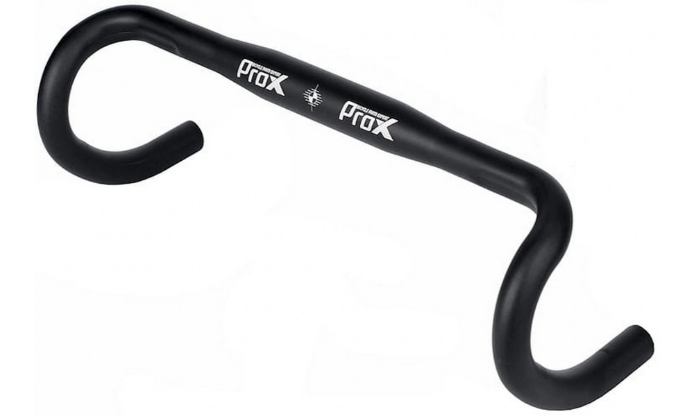 Handlebar ProX Road Alu 31.8/400mm 125/70mm black matt - 1