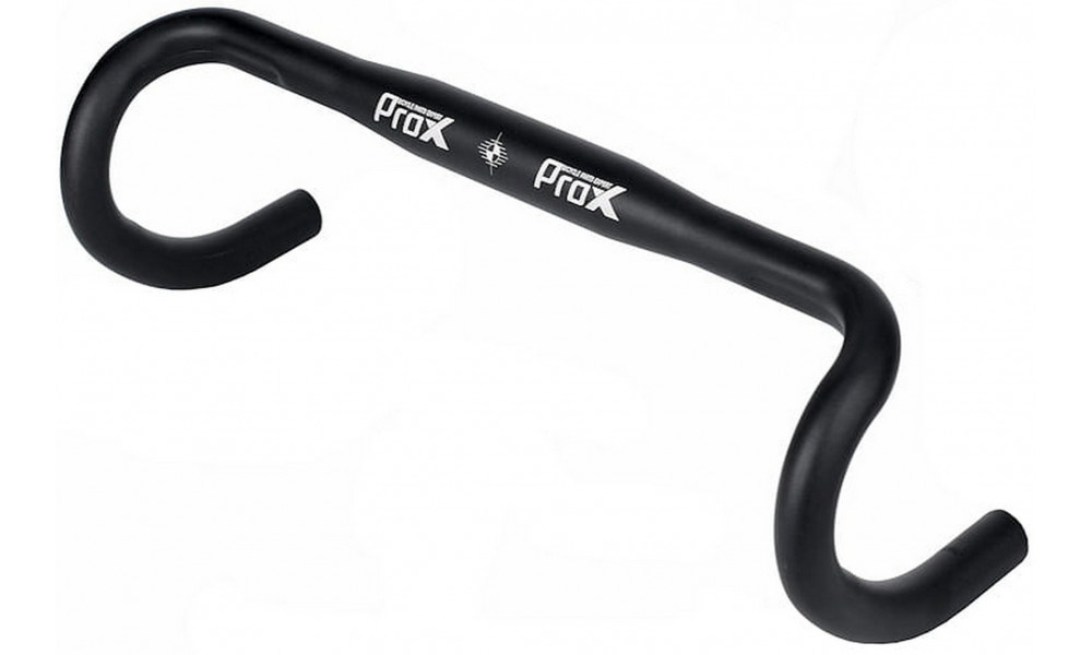 Handlebar ProX Road Alu 31.8/420mm 125/70mm black matt - 1