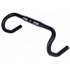 Handlebar ProX Road Alu 31.8/400mm 131/84mm black matt