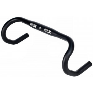 Handlebar ProX Road Alu 31.8/420mm 131/84mm black matt