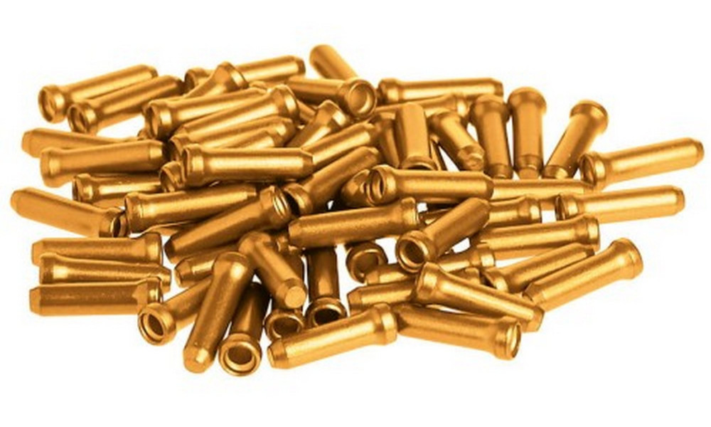 Cable end caps ProX gold (300pcs.) 