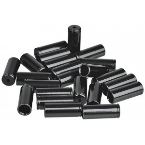 Brake outer casing caps ProX Alu black (100pcs.)