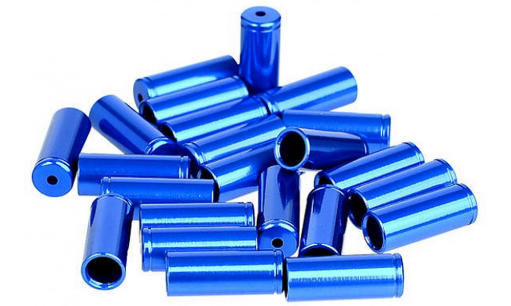 Brake outer casing caps ProX Alu blue (100pcs.) - 1