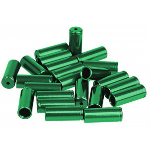 Brake outer casing caps ProX Alu green (100pcs.)