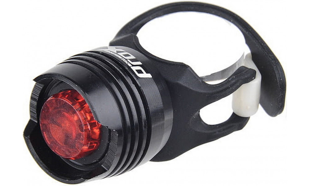 Rear lamp ProX Naos 1-LED black battery 