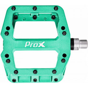 Pedals ProX Base Pro 26 nylon Pins axle Cr-Mo cyan