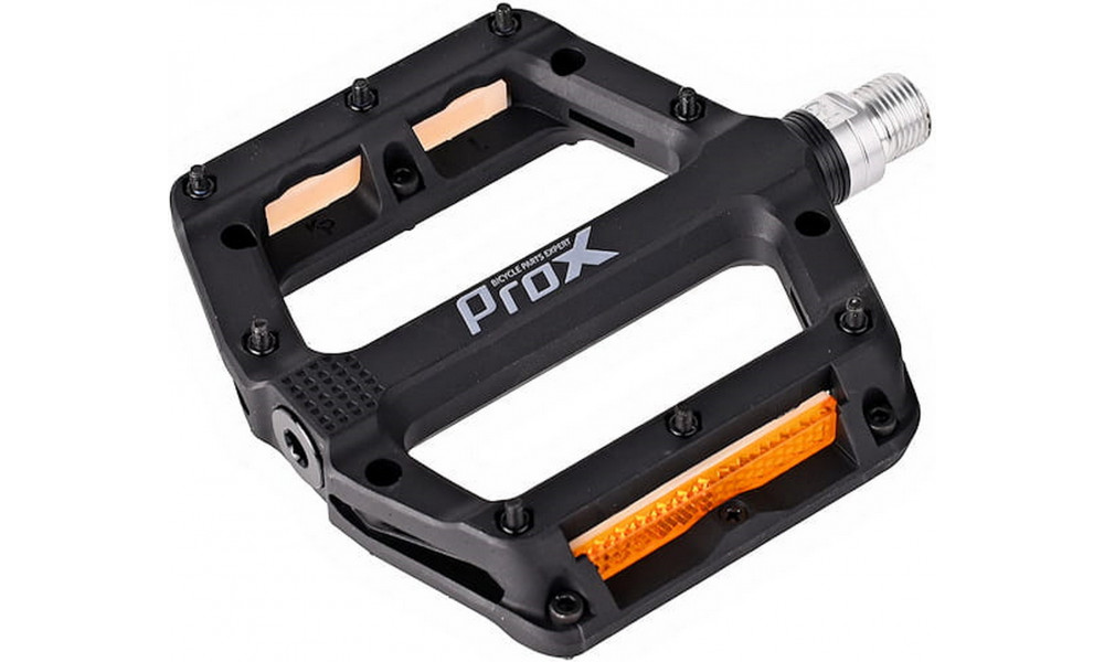 Pedals ProX Base Pro 26 nylon Pins axle Cr-Mo black - 1