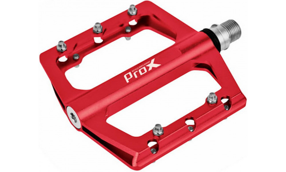 Pedals ProX Stig 24 Alu Pins axle Cr-Mo red - 1