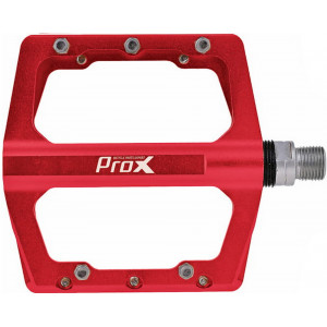 Pedals ProX Stig 24 Alu Pins axle Cr-Mo red