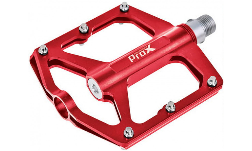 Педали ProX Stig 25 Alu Pins axle Cr-Mo red - 1