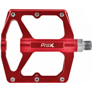 Pedals ProX Stig 25 Alu Pins axle Cr-Mo red