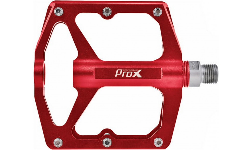 Педали ProX Stig 25 Alu Pins axle Cr-Mo red - 2