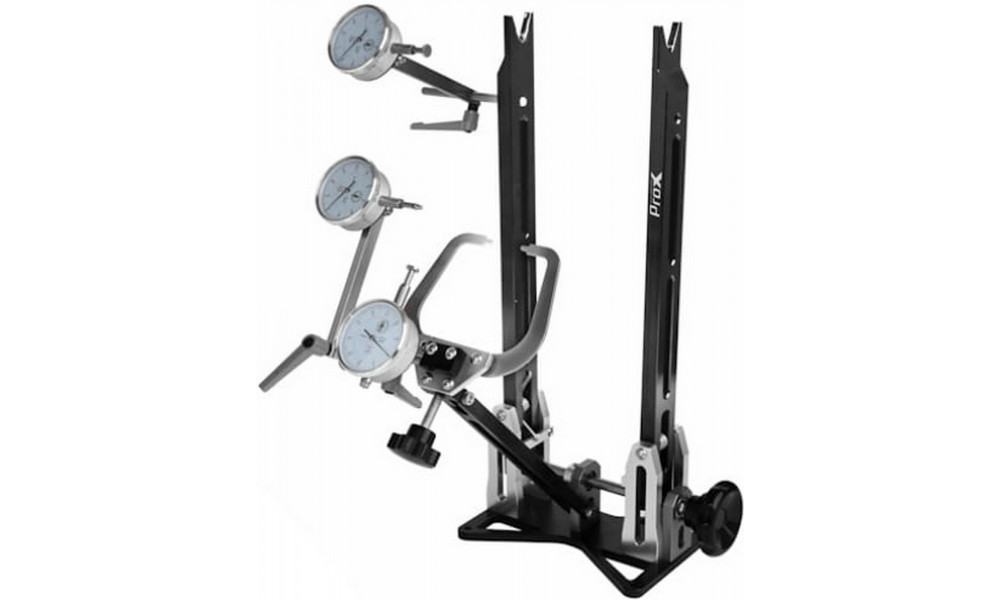 Tool ProX Professional wheel truing stand with gauges - 3