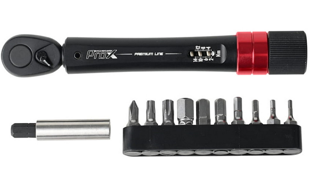 Комплект ключей ProX Premium Line with dynamometer 2-14Nm 12-parts black - 1